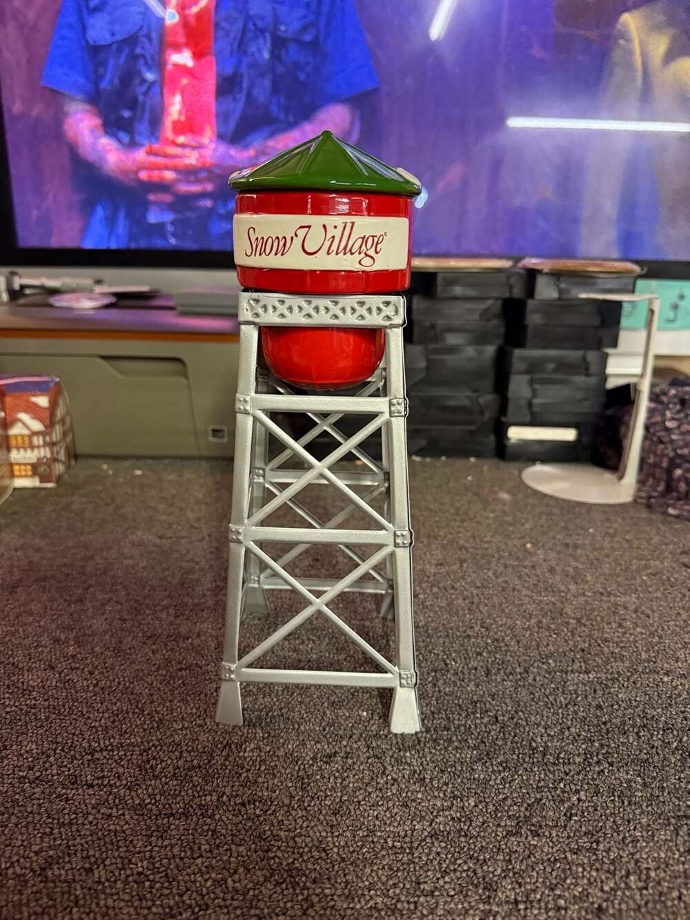 Department 56 The Original Snow Village Water Tower Accessory #5133-0